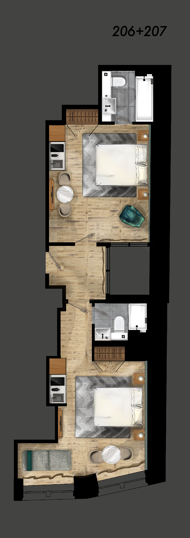 Family Apartment Layout